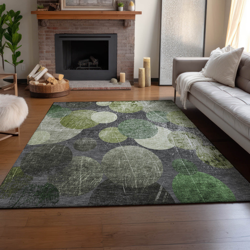 addison mayfield amf556 green rug