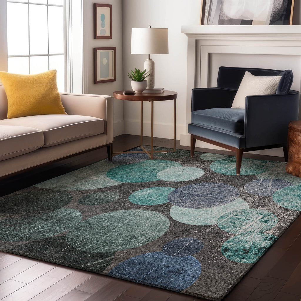 addison mayfield amf556 teal rug