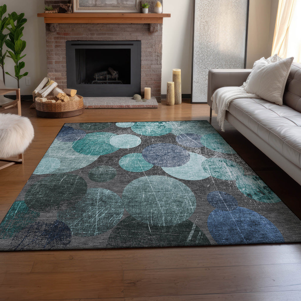 addison mayfield amf556 teal rug