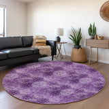 addison mayfield amf557 eggplant rug