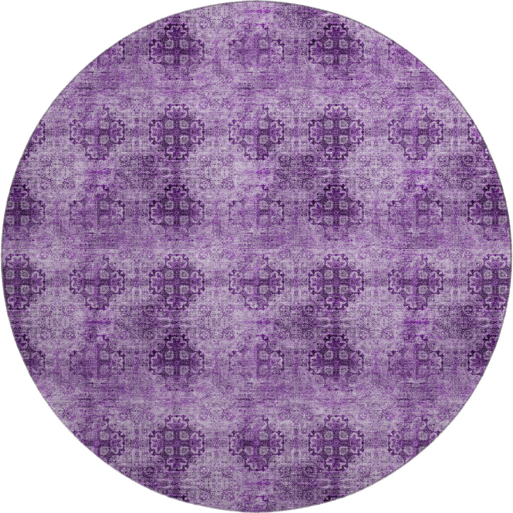 addison mayfield amf557 eggplant rug