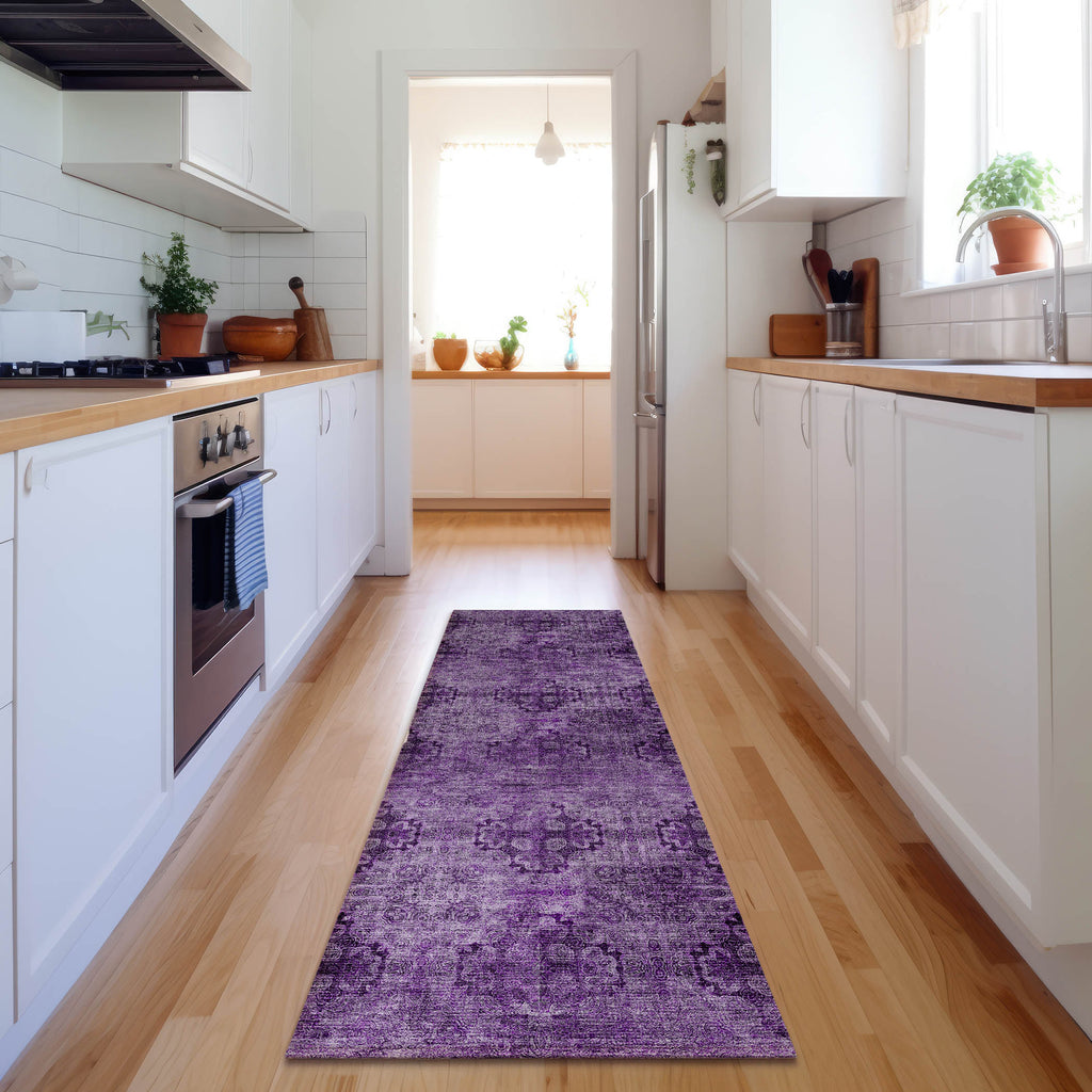 addison mayfield amf557 eggplant rug
