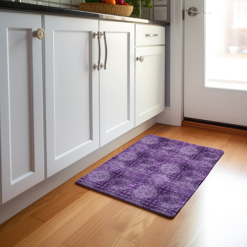 addison mayfield amf557 eggplant rug