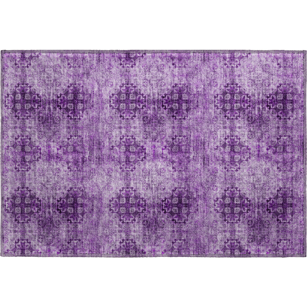 addison mayfield amf557 eggplant rug