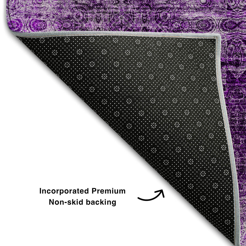 addison mayfield amf557 eggplant rug