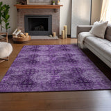addison mayfield amf557 eggplant rug