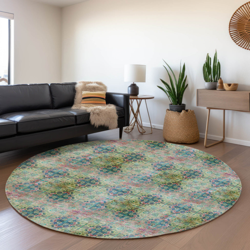 addison mayfield amf557 green rug