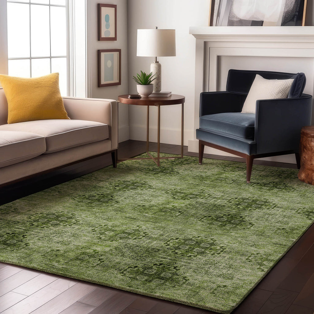 addison mayfield amf557 olive rug