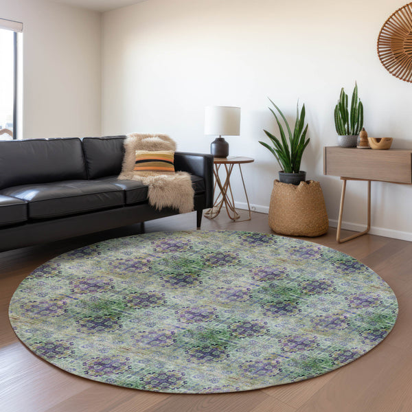 addison mayfield amf557 purple rug
