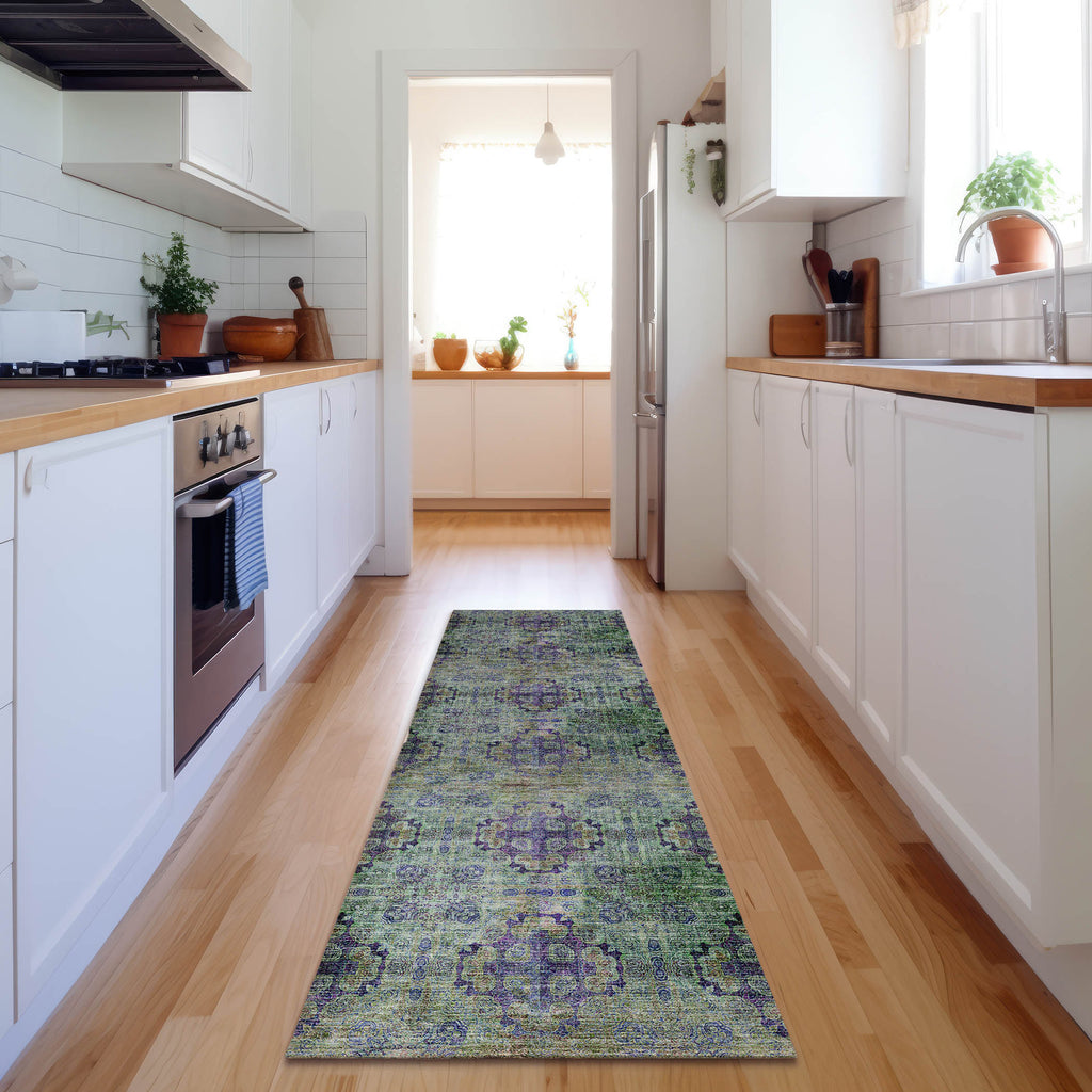 addison mayfield amf557 purple rug
