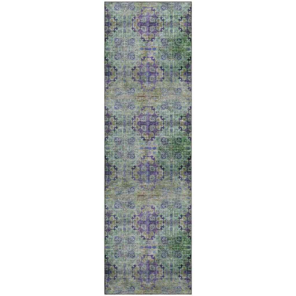 addison mayfield amf557 purple rug