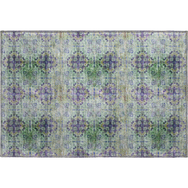 addison mayfield amf557 purple rug