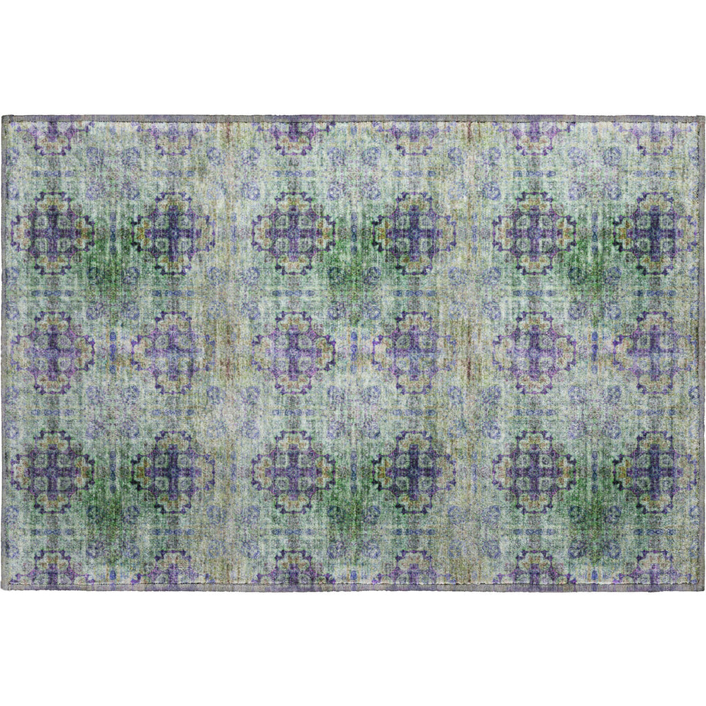 addison mayfield amf557 purple rug
