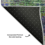 addison mayfield amf557 purple rug