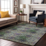 addison mayfield amf557 purple rug
