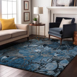 addison mayfield amf558 blue rug