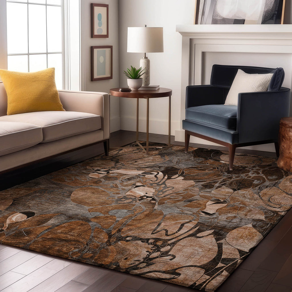 addison mayfield amf558 paprika rug