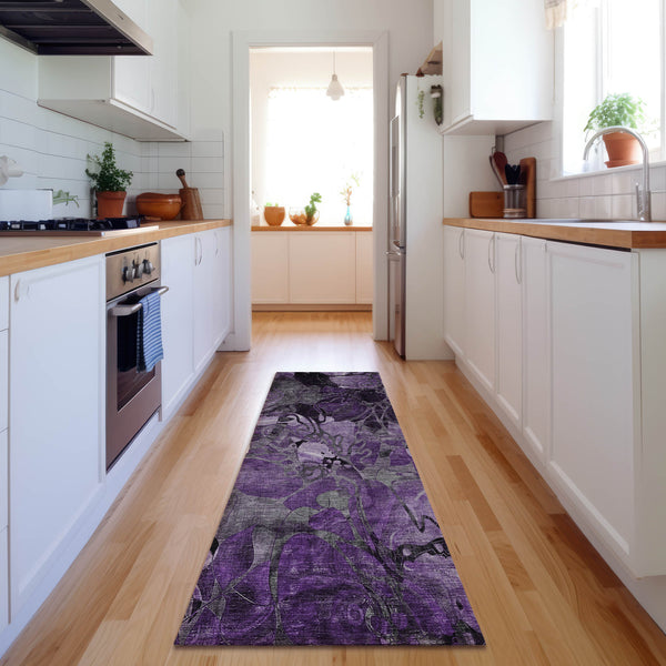 addison mayfield amf558 purple rug
