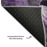 addison mayfield amf558 purple rug