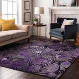 addison mayfield amf558 purple rug