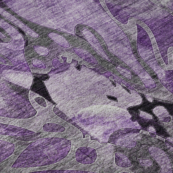 addison mayfield amf558 purple rug