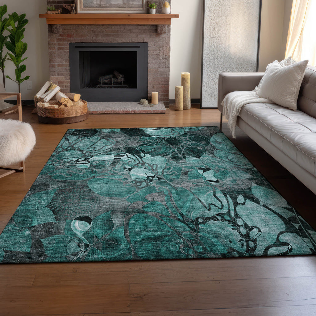addison mayfield amf558 teal rug