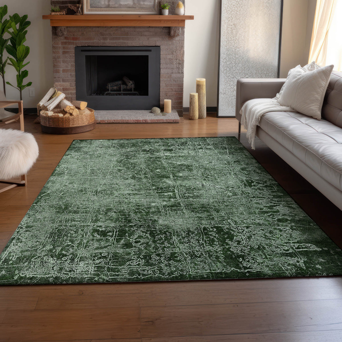 addison mayfield amf559 emerald rug