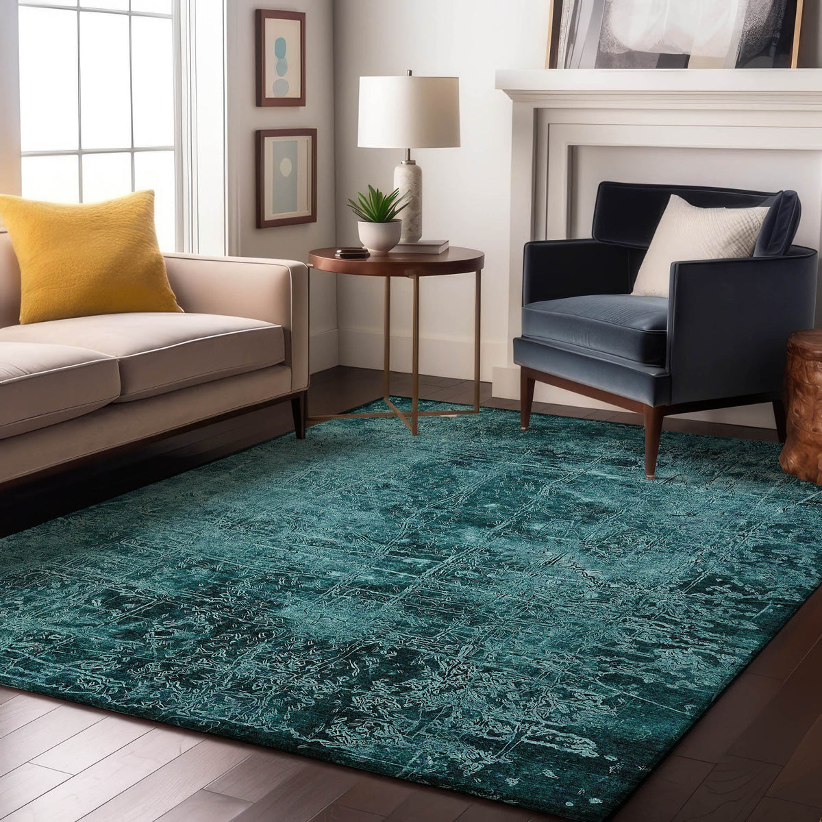 addison mayfield amf559 teal rug