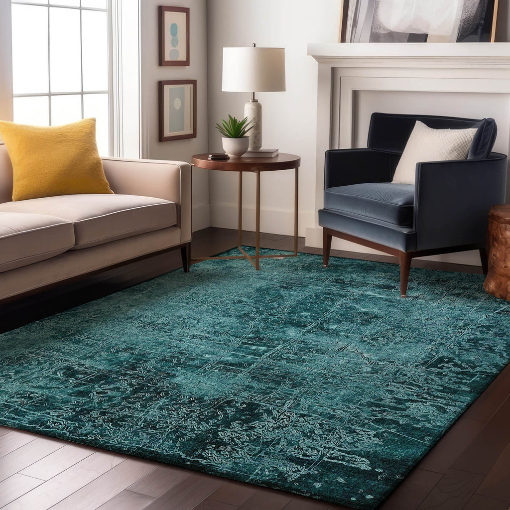 addison mayfield amf559 teal rug
