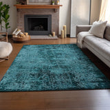 addison mayfield amf559 teal rug
