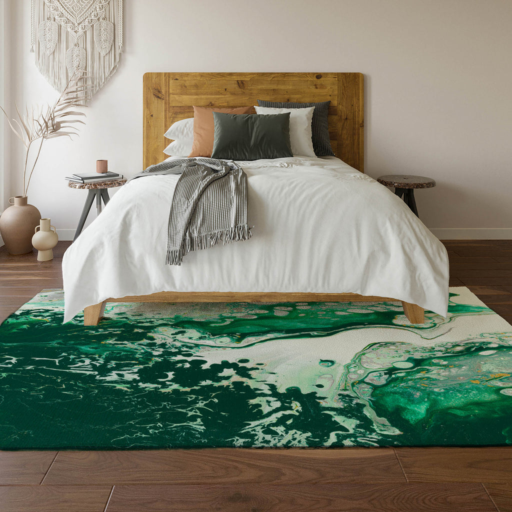 addison mayfield amf55 green rug