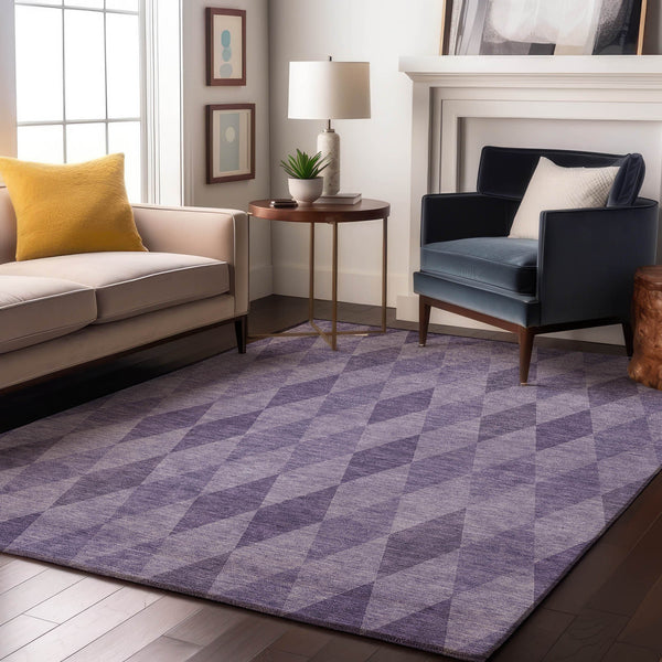 addison mayfield amf561 purple rug