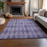 addison mayfield amf561 purple rug