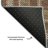 addison mayfield amf563 chocolate rug