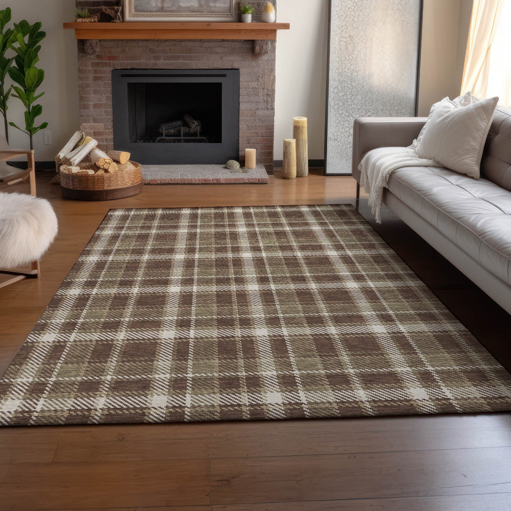 addison mayfield amf563 chocolate rug