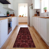 addison mayfield amf564 burgundy rug