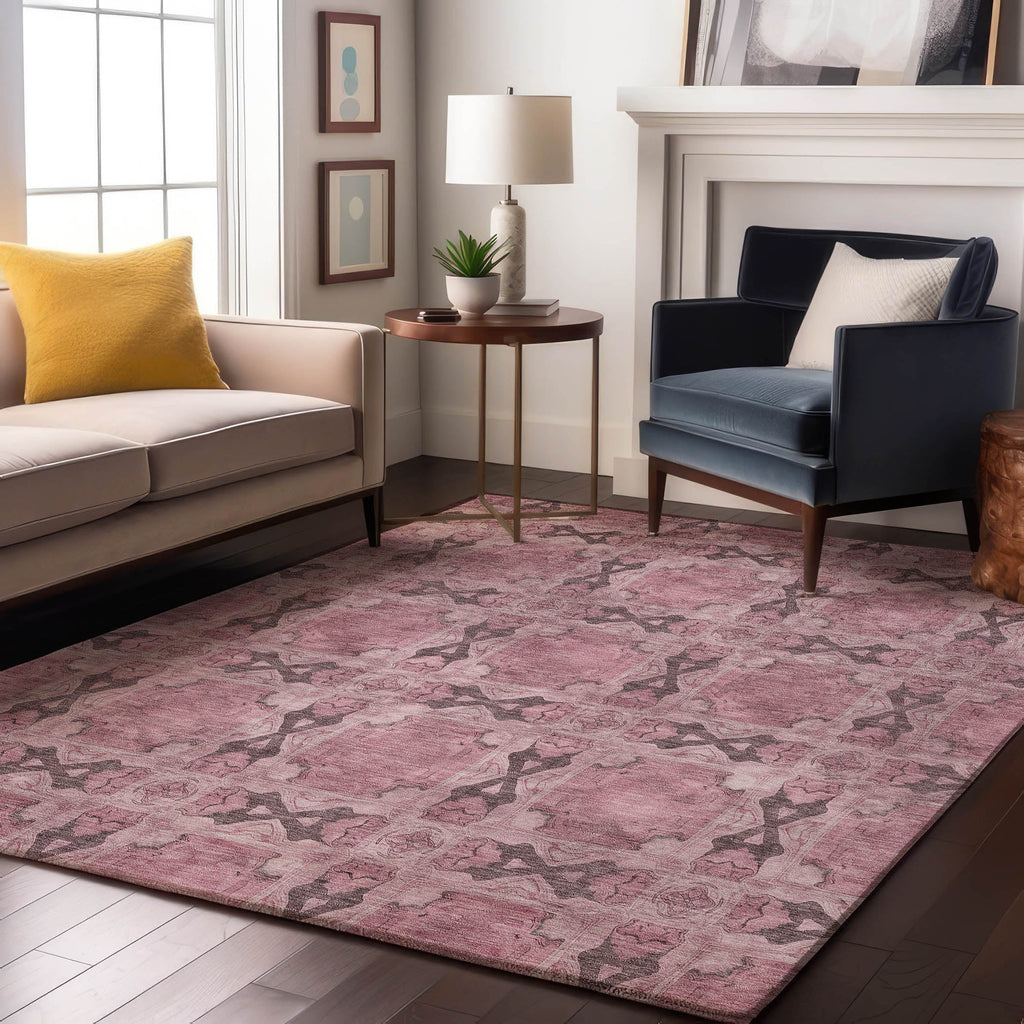 addison mayfield amf564 pink rug