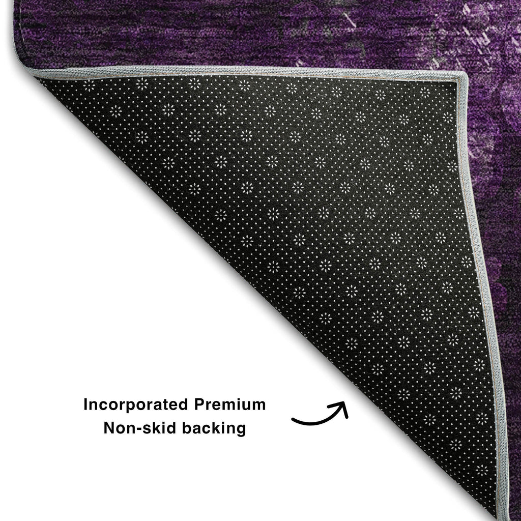 addison mayfield amf565 purple rug