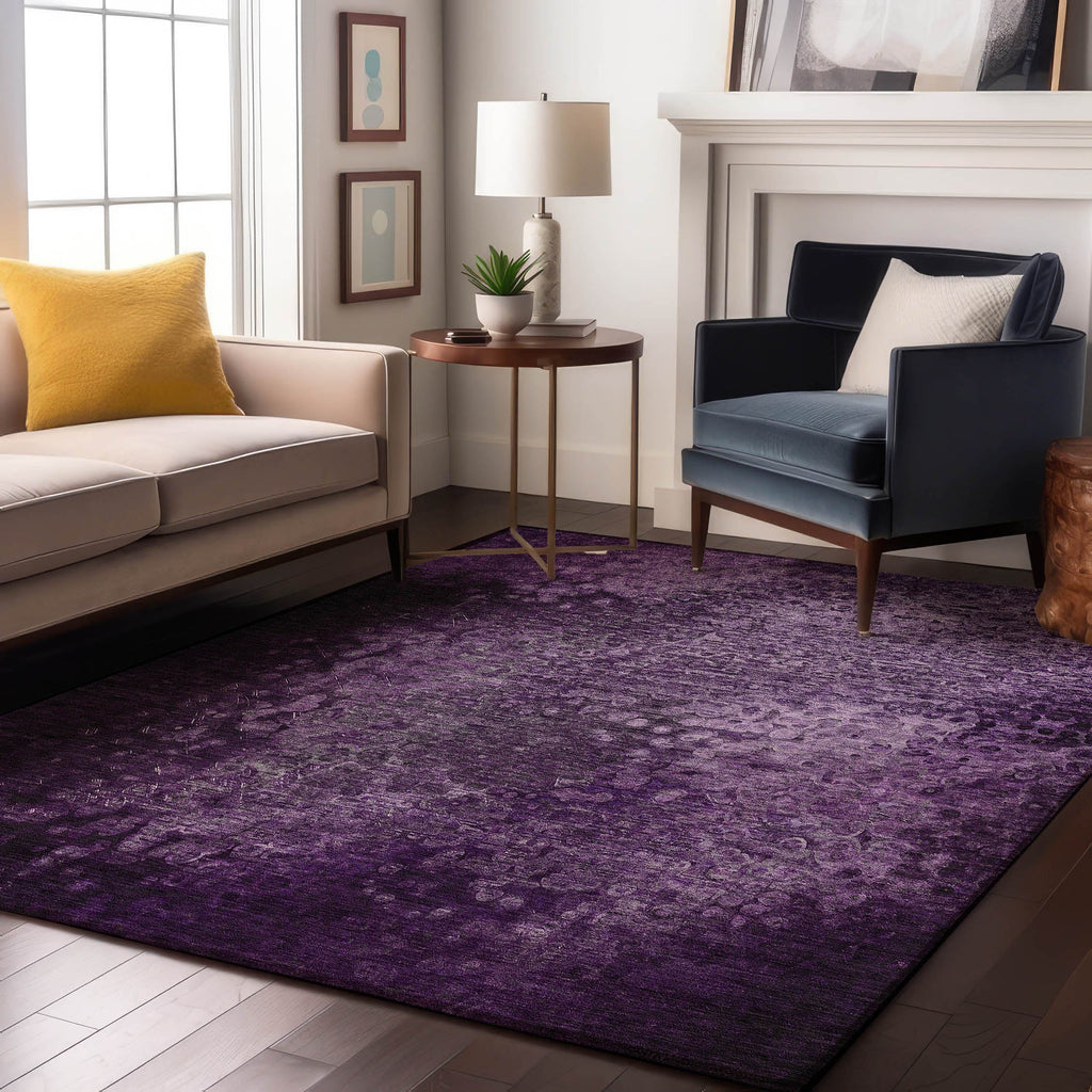 addison mayfield amf565 purple rug