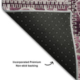 addison mayfield amf566 burgundy rug