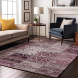 addison mayfield amf566 burgundy rug