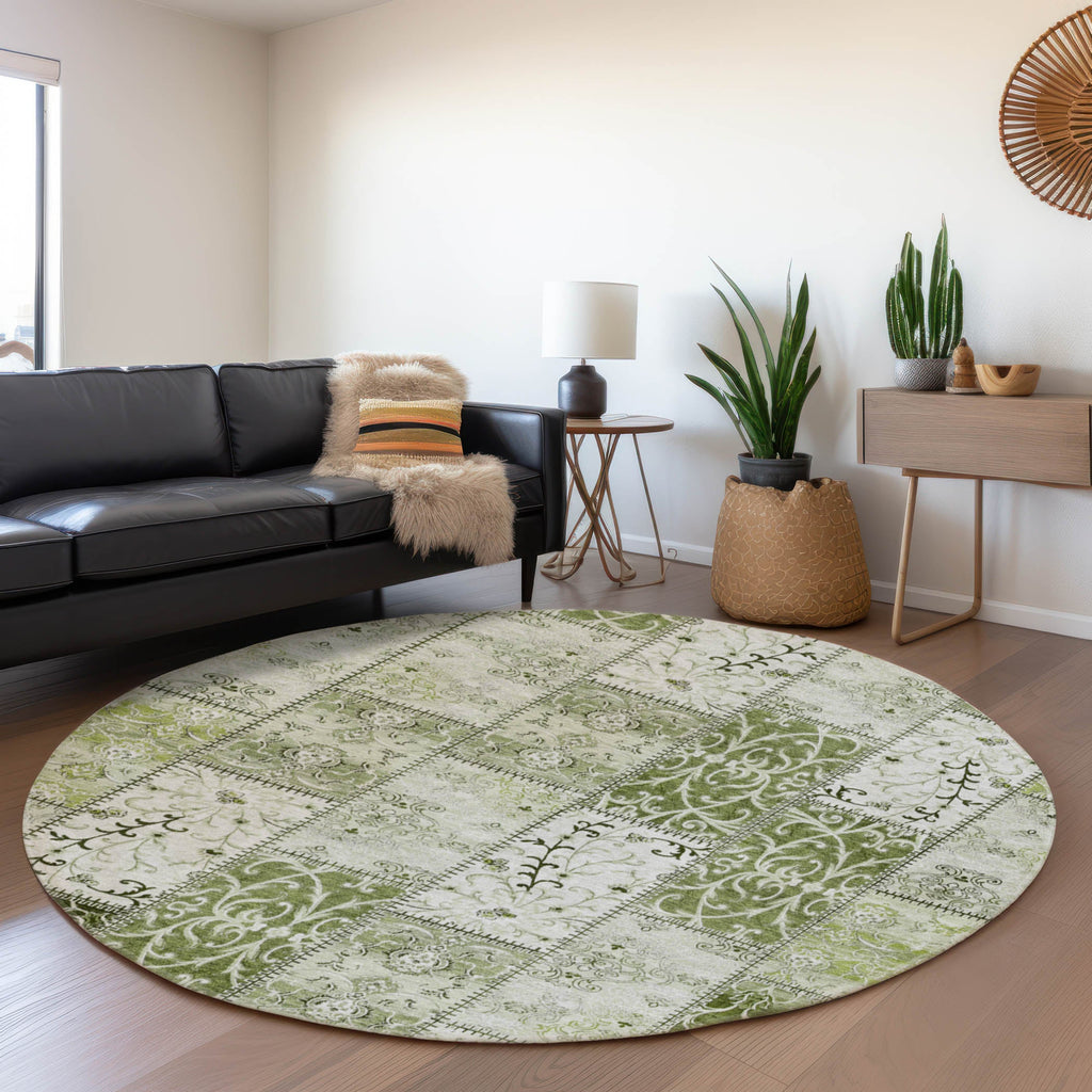 addison mayfield amf566 green rug