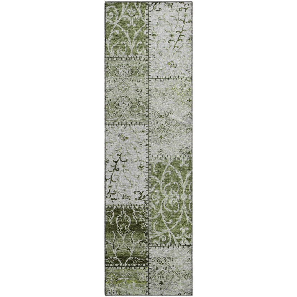 addison mayfield amf566 green rug