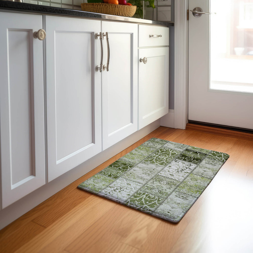addison mayfield amf566 green rug