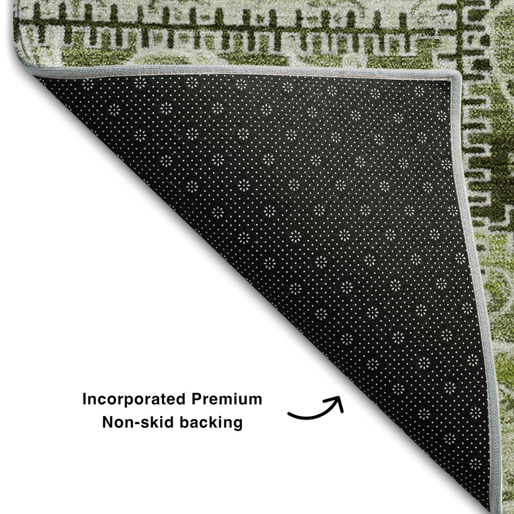 addison mayfield amf566 green rug