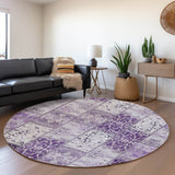 addison mayfield amf566 purple rug