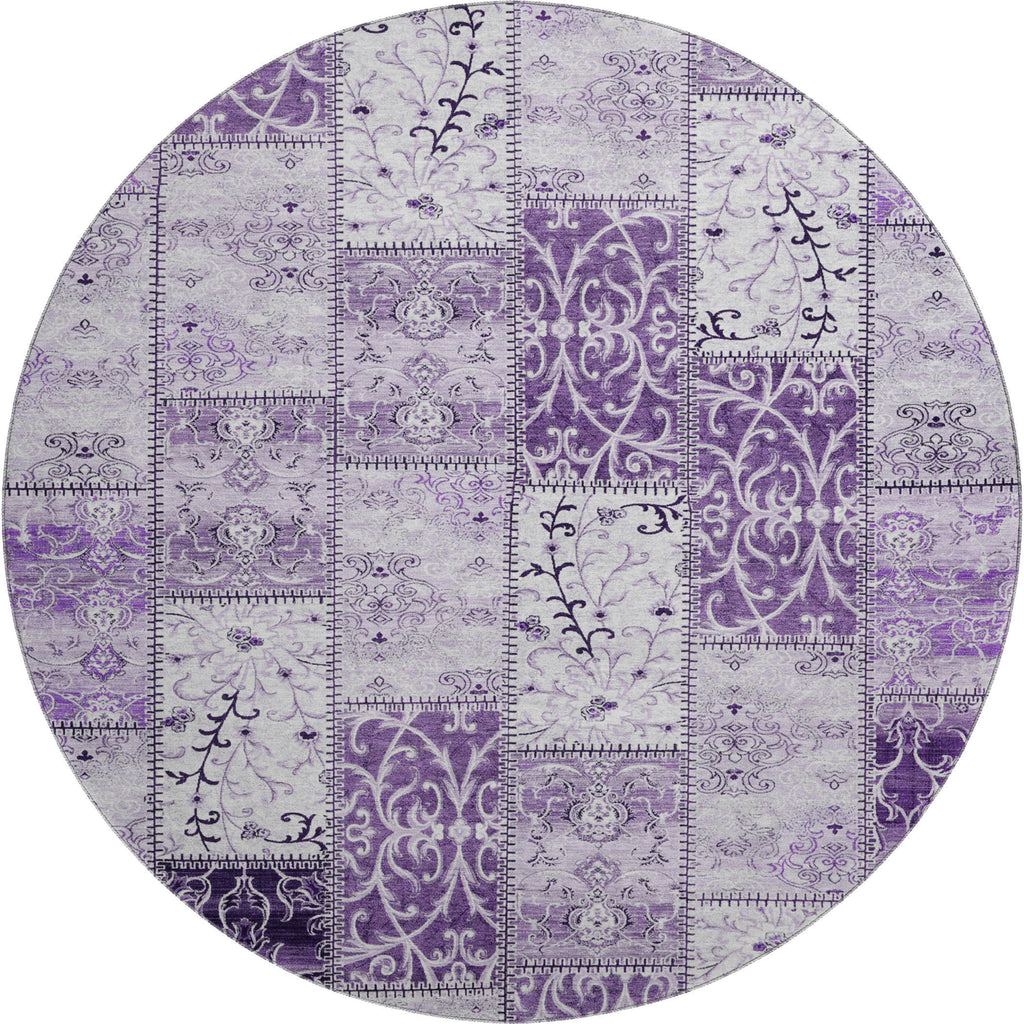 addison mayfield amf566 purple rug