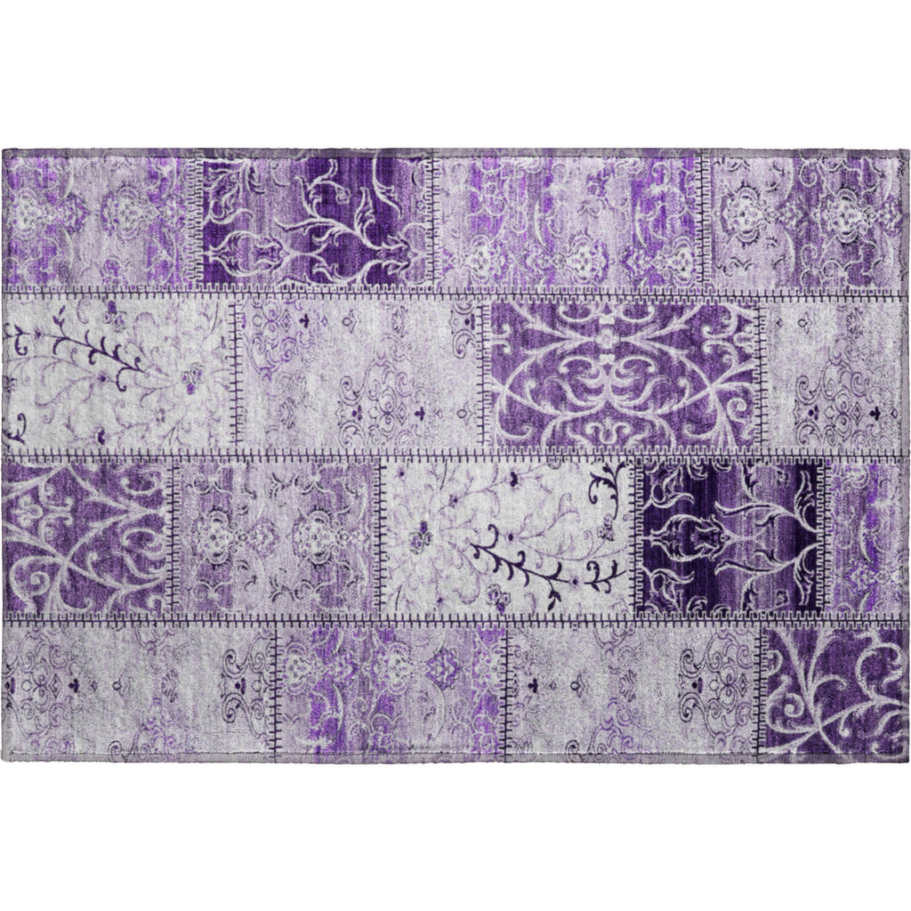 addison mayfield amf566 purple rug