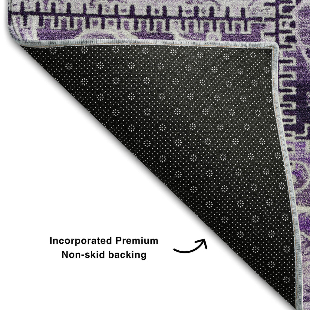 addison mayfield amf566 purple rug
