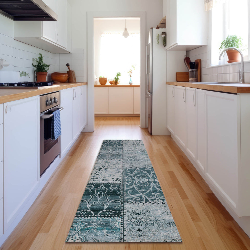 addison mayfield amf566 teal rug